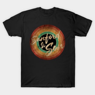 Sanford And Son Vintage Circle Art T-Shirt